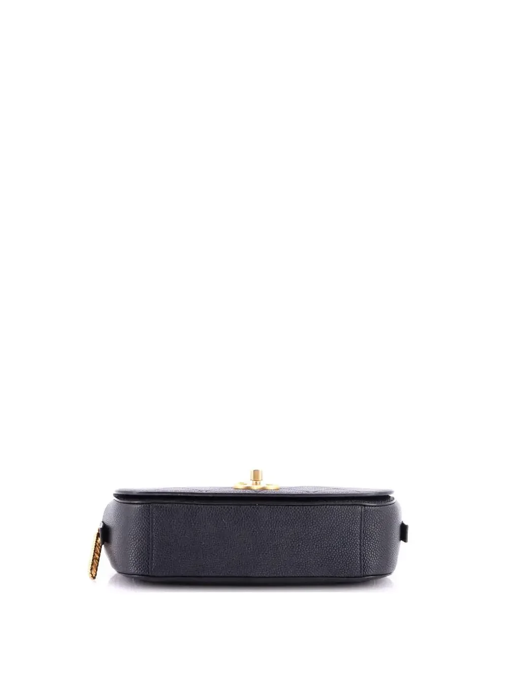 Chanel Cc Zipped Full Flap Bag Stitched #321034C36B